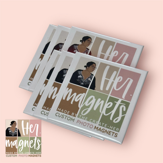 2"x2" | SQUARE | Custom Photo Magnets