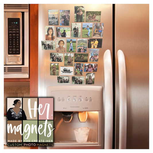 2"x3" | RECTANGLE | Custom Photo Magnets