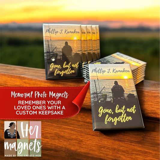 2"x3" | RECTANGLE | Custom Photo Magnets - BULK ORDER [Single-image]
