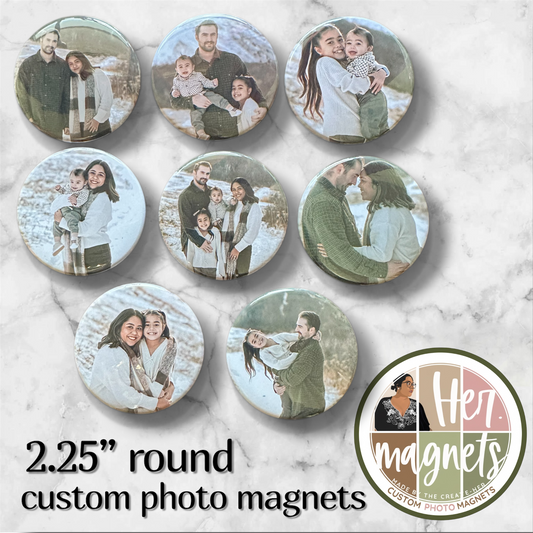 CIRCLE | Custom Photo Magnets
